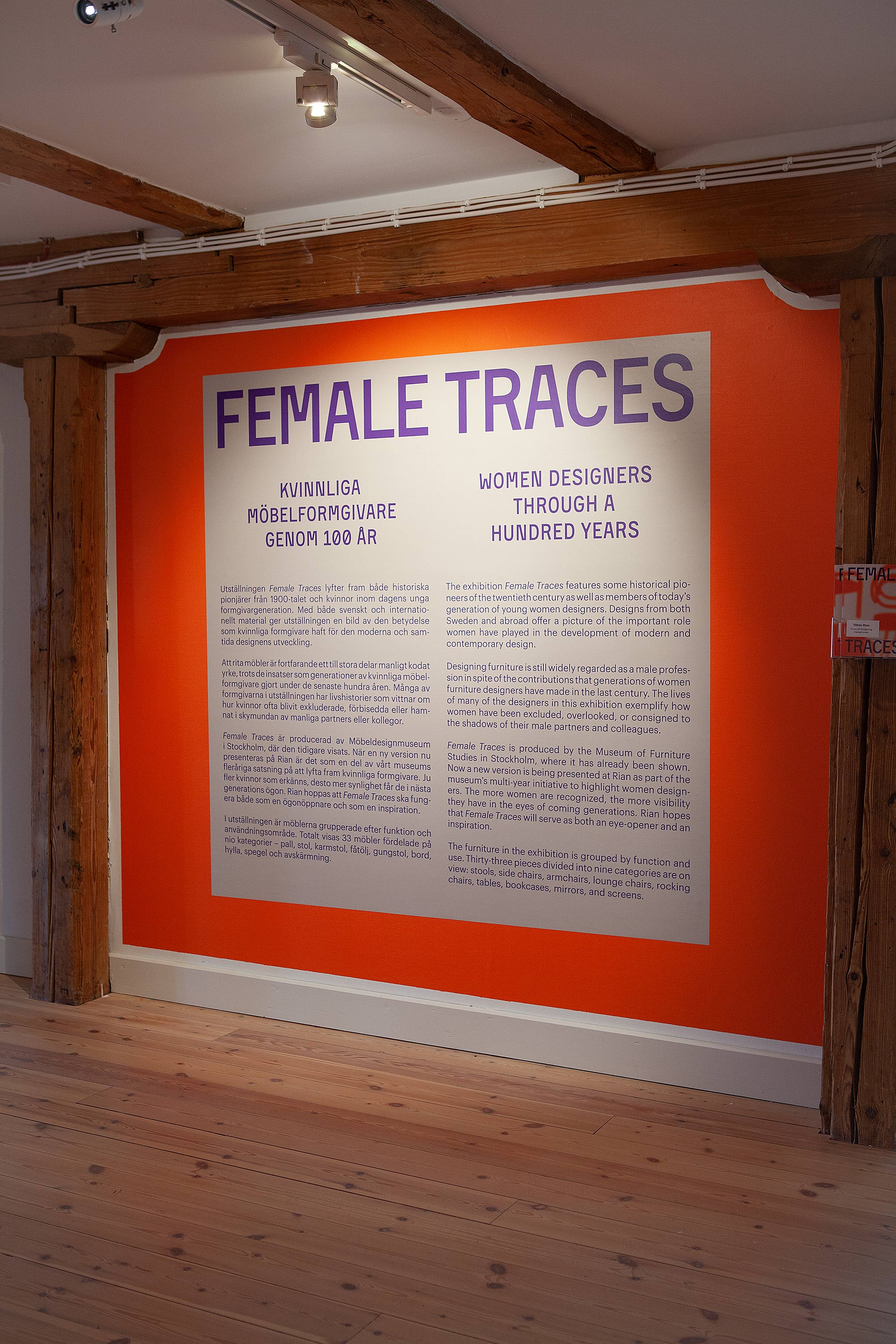 Female Traces Exhibition