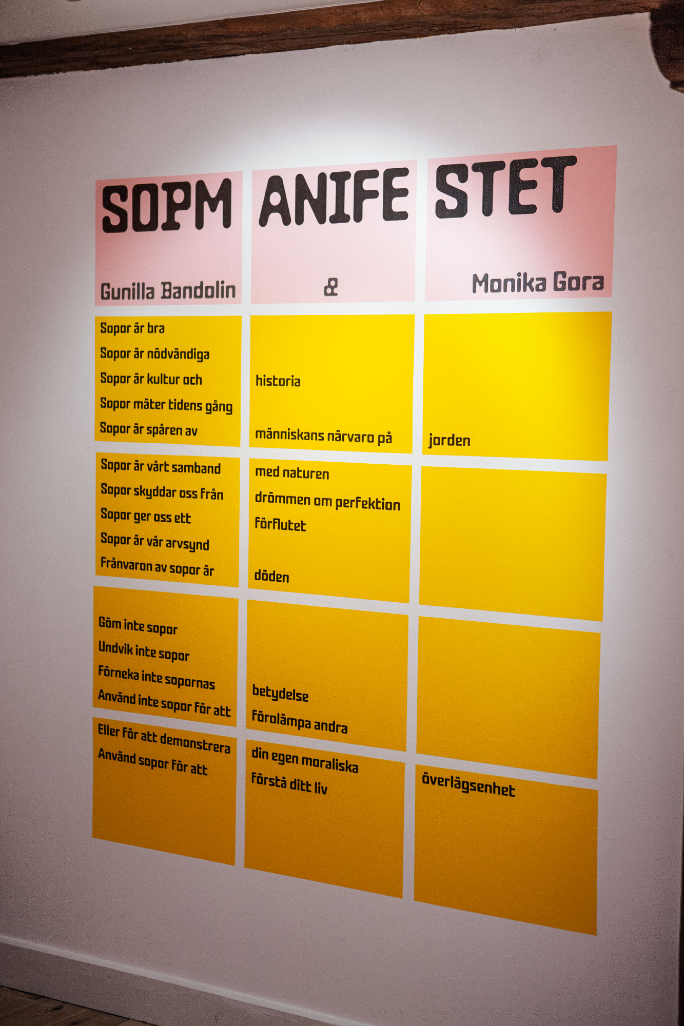 Sopor är bra